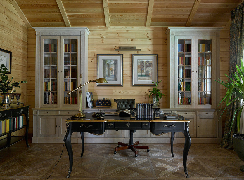 ​Дизайн внутри деревянного дома из бруса: фото-примеры, советы, готовые решения