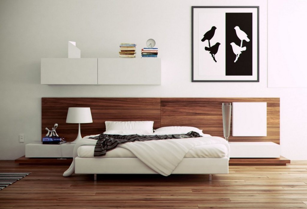 Современная спальня в стиле минимализм