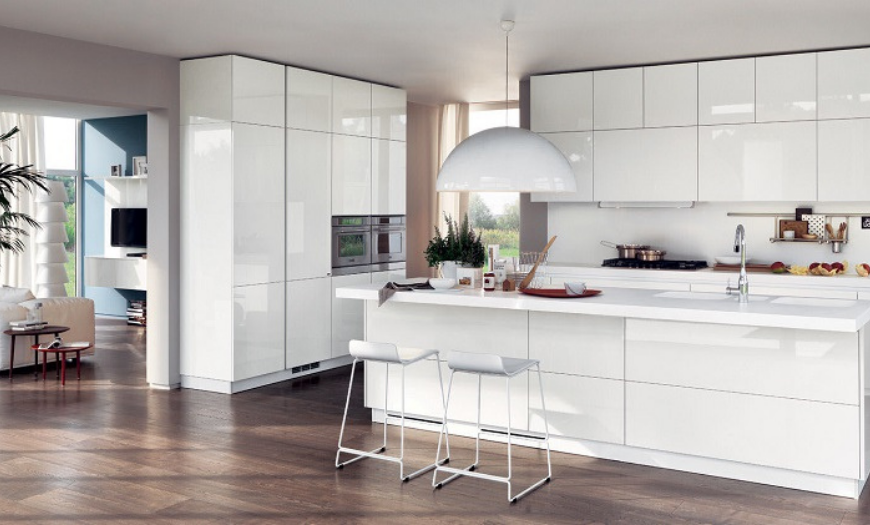 Дизайн белой кухни 2023: 170+ красивых фото с современными идеями